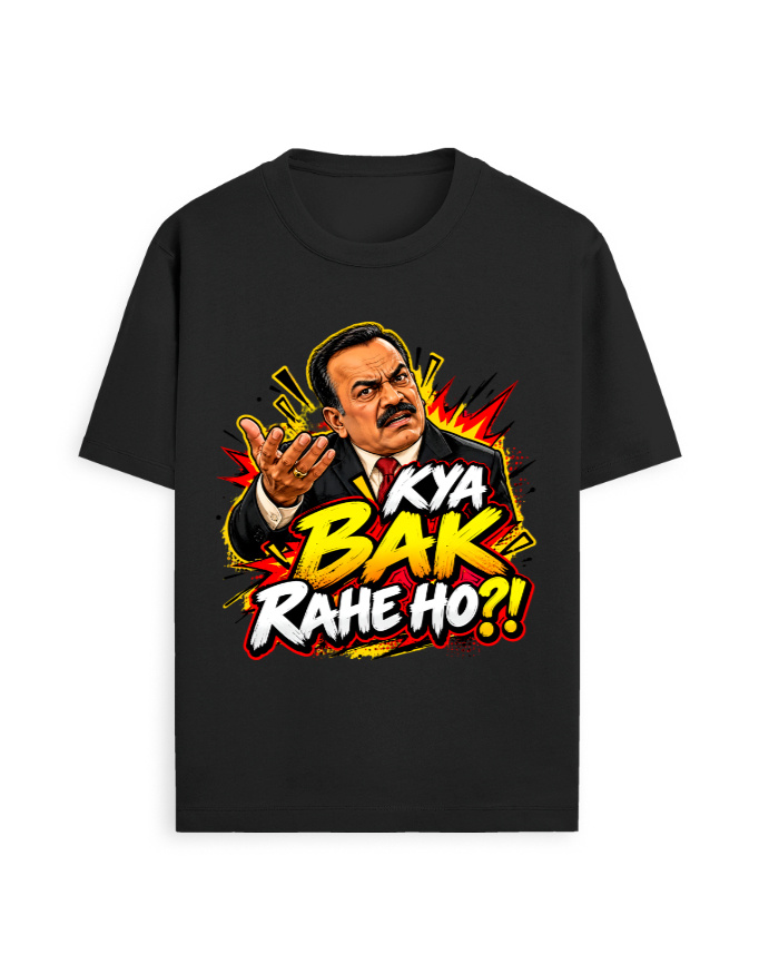Kya Bak Rahe Ho Unisex Standard Crew T-Shirt