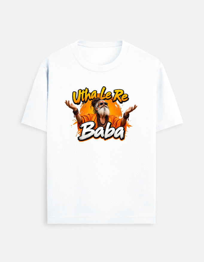 Utha Le Re Baba Unisex Standard Crew T-Shirt