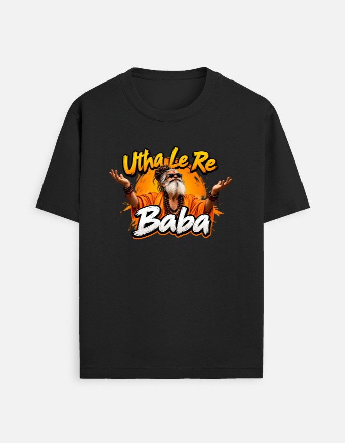 Utha Le Re Baba Unisex Standard Crew T-Shirt